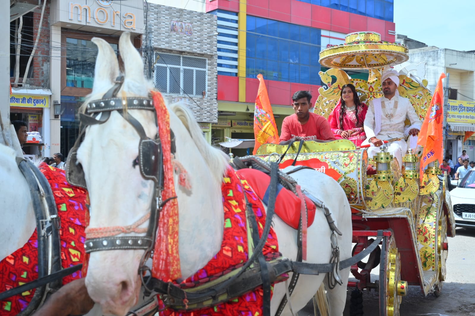 केकड़ी में धूमधाम से मनाया गया राम जन्म उत्सव, सामूहिक विवाह सम्मेलन में दो जोड़े परिणय सूत्र में बंधे