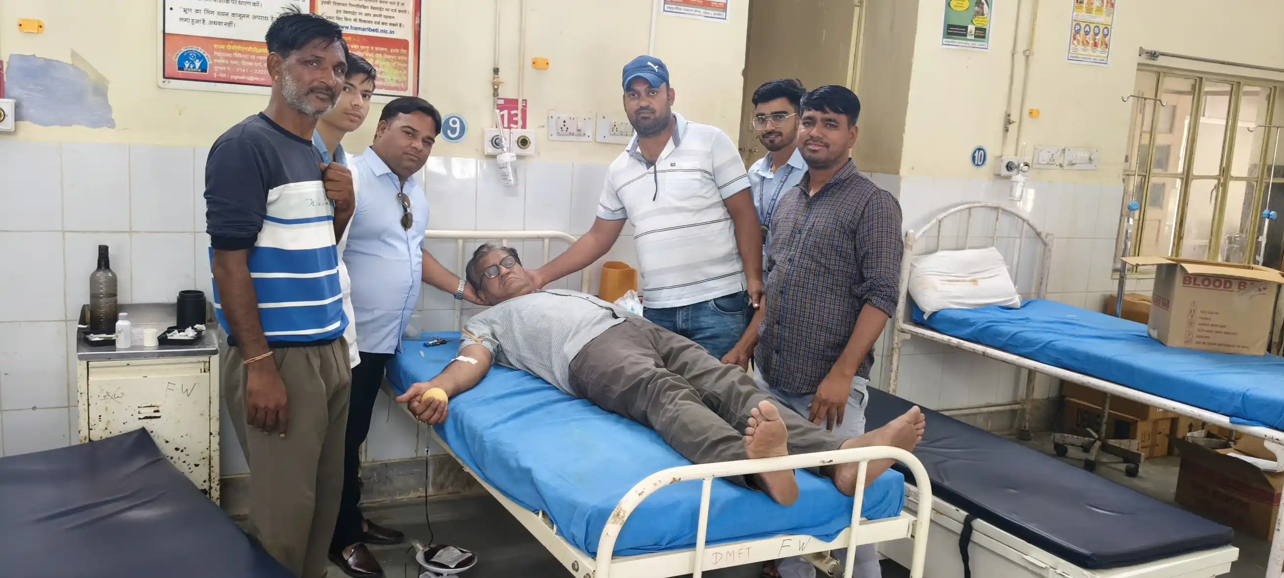 केकड़ी अस्पताल में रक्त की कमी पर सामाजिक संगठनों की पहल, शिविर में 31 यूनिट रक्त संग्रह