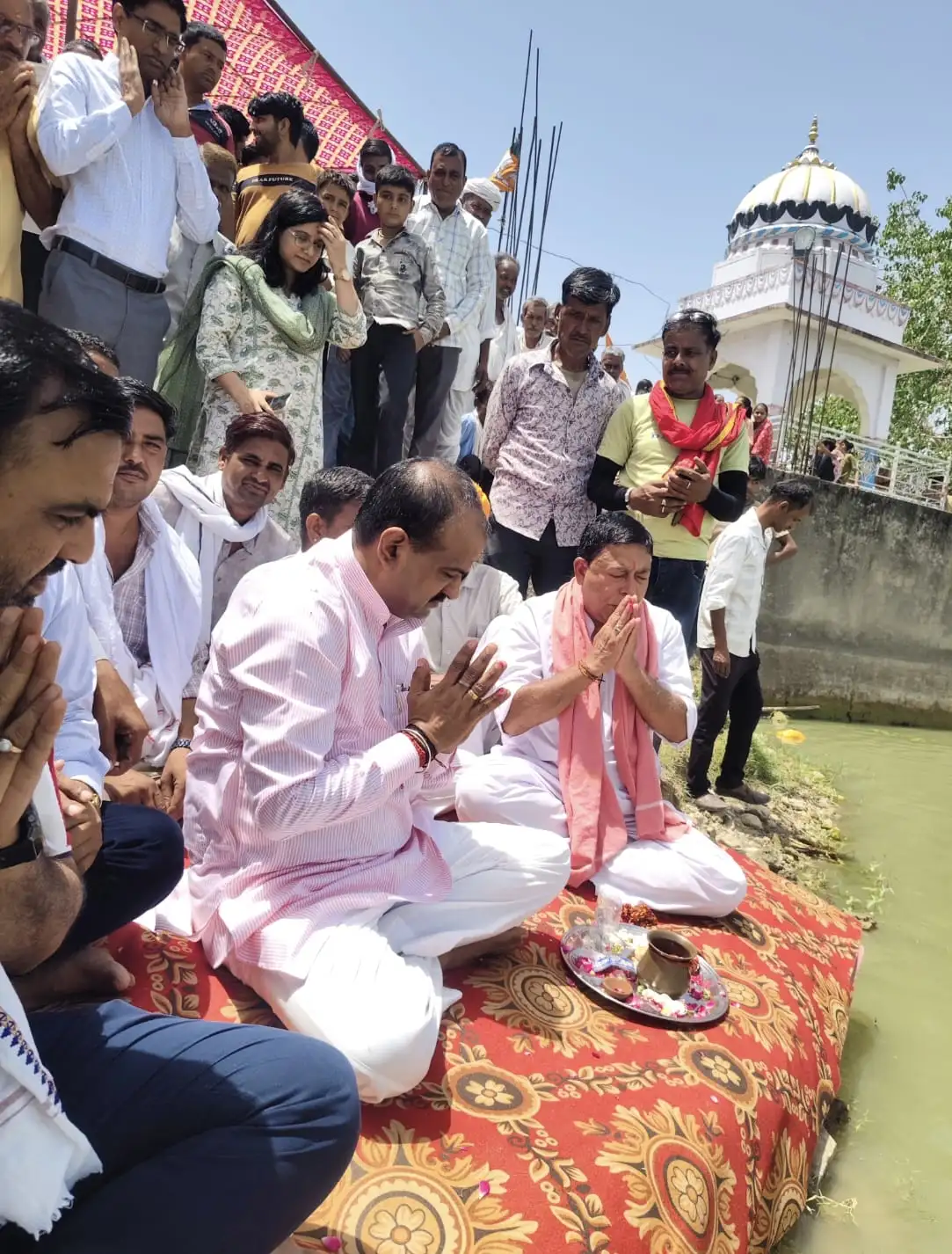 कोहड़ा में ‘वंदे गंगा जल संरक्षण अभियान’ का आगाज, सरोवर पूजन के साथ शुरू हुआ ‘वंदे गंगा जल संरक्षण अभियान’