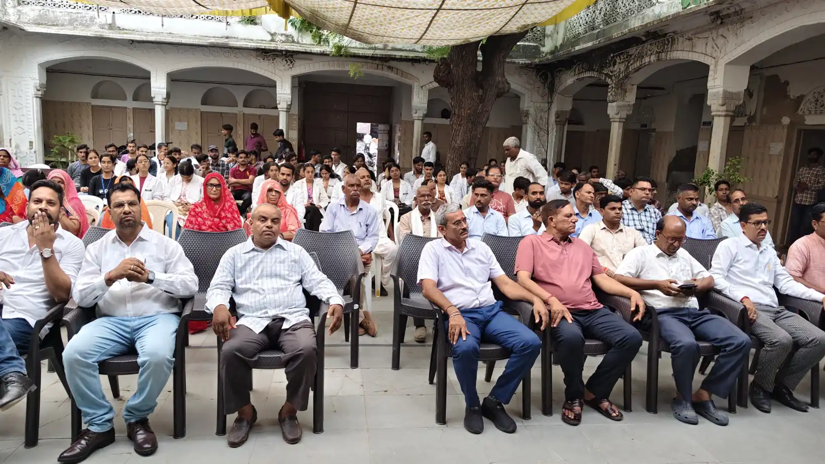 केकड़ी में सात दिवसीय निःशुल्क आयुर्वेदिक चिकित्सा शिविर का समापन, 774 मरीजों का उपचार
